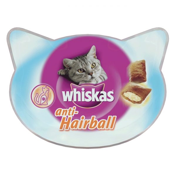 whiskas snack anti hairball pet shop pet action νεα ιωνια