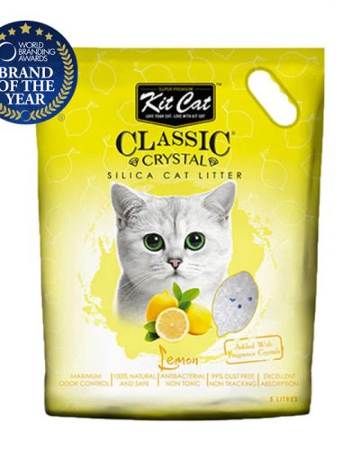 kit cat silica catlitter lemon pet action pet shop