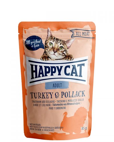 happy cat adult turkey and pollack pet action pet shop