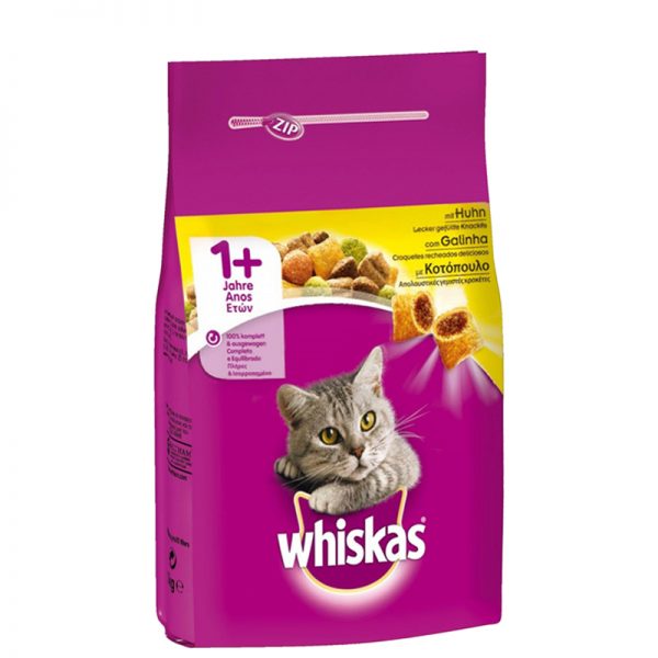 whiskas for cats with chicken pet shop online νεα ιωνια