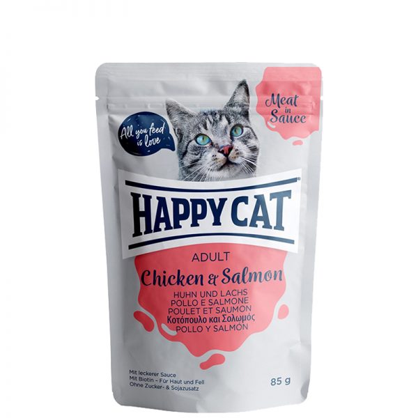 happy cat adult chicken and salmon pet action pet shop