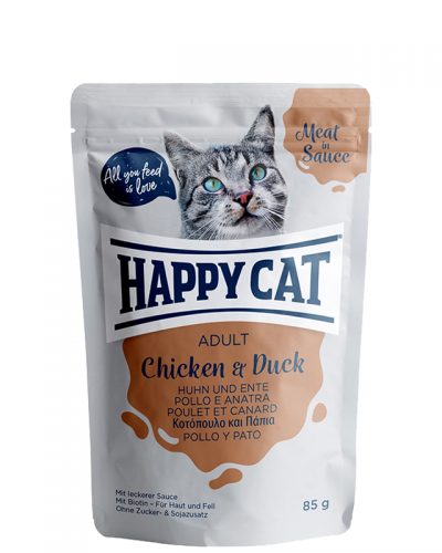 happy cat adult chicken and duck pet action pet shop