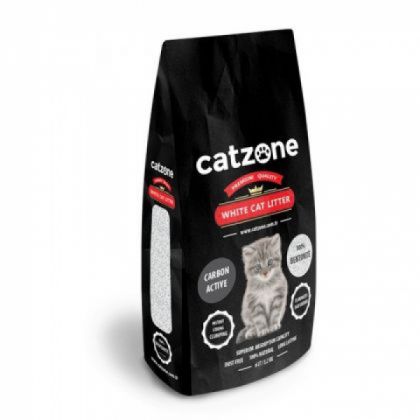 Catzone – Cat Litter Clumping – Ενεργού άνθρακα 10kg + 5kg ΔΩΡΟ