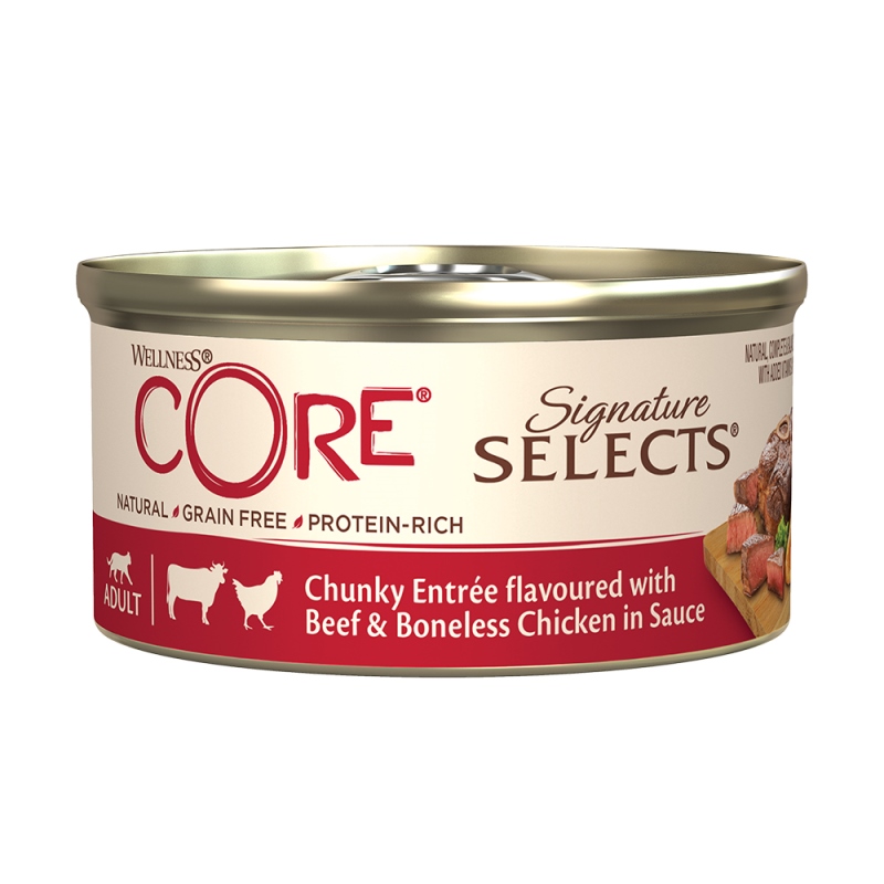 Core – Signature Select Chunky Βοδινό & Κοτόπουλο σε σάλτσα 79gr
