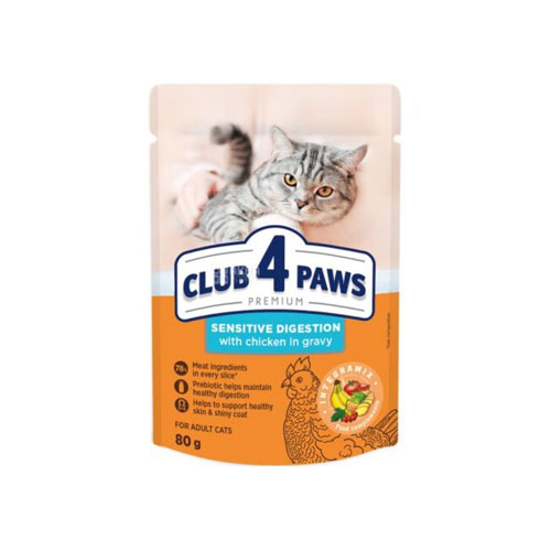 Club 4 Paws – Sensitive Digestion 80gr