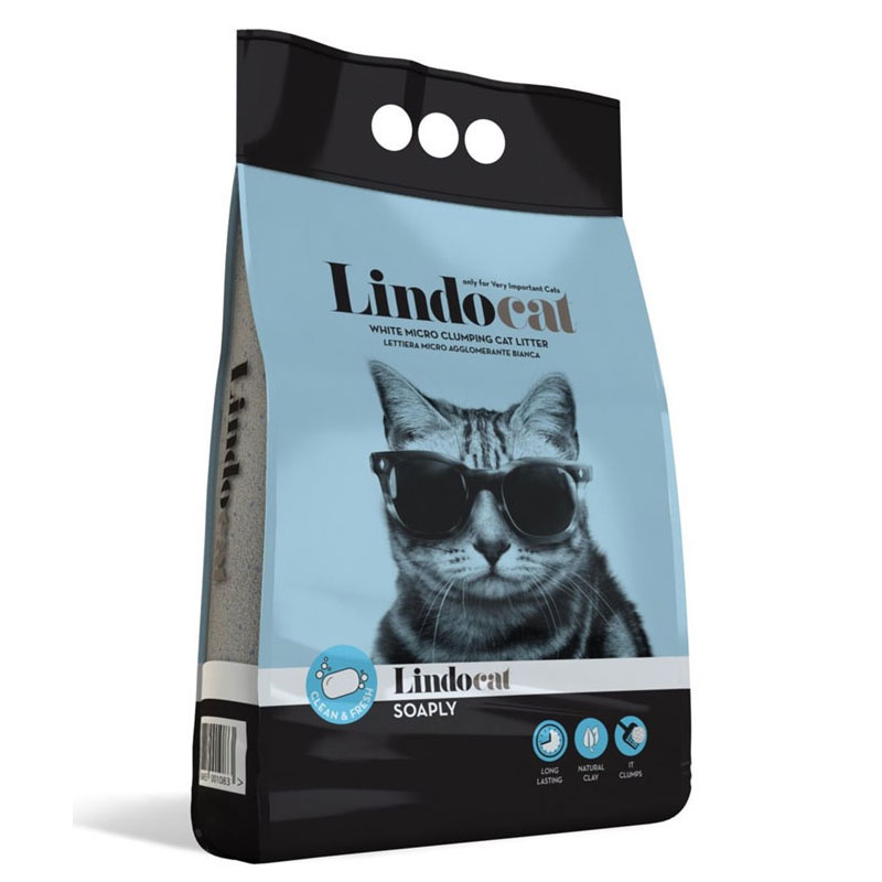 Lindocat Clumping με Άρωμα Baby Soap – 10L